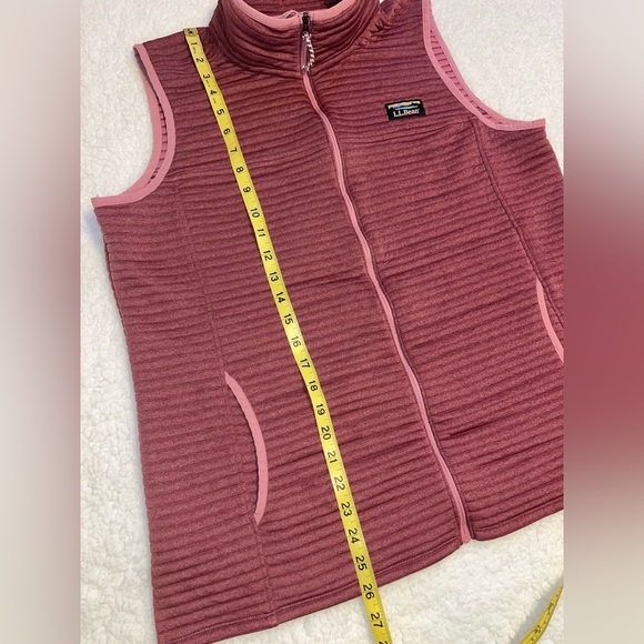 L.L. Bean Airlight Vest Quilted Pink Women’s XL - Picture 4 of 5